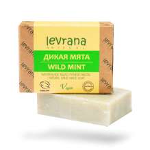 Levrana / "Дикая мята", натуральное мыло ручной работы